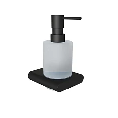 Дозатор Knotlor Oval LD101BL черный матовый