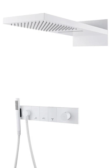 Душевой комплект Boheme Zodiac 132-MW белый матовый