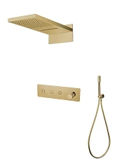 Душевой комплект Boheme Fusion 130-G золото