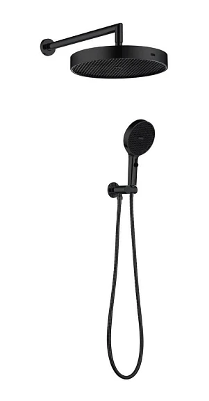 Душевой комплект Boheme Cell 427-SGM без смесителя графит глянец