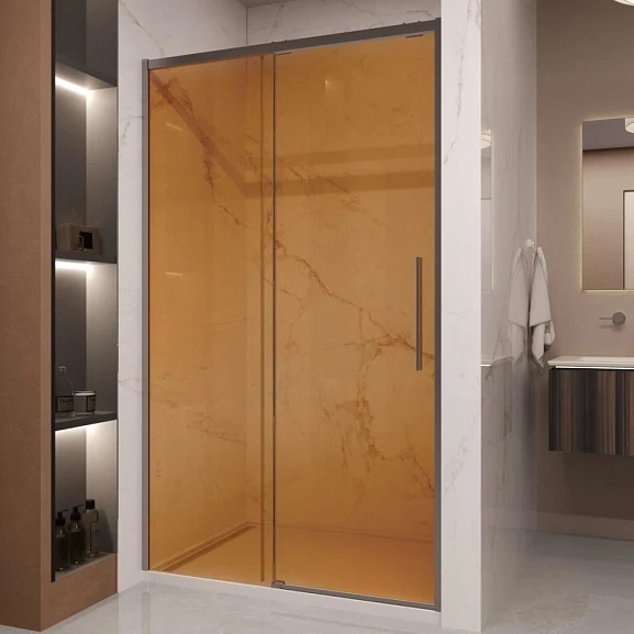 Стекла душевой двери Vincea Stella DGP-1ST120GS янтарь