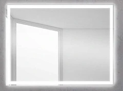 Зеркало BelBagno SPC-GRT-1000-600-LED-BTN 100*60 с Led подсветкой кнопочный выключатель