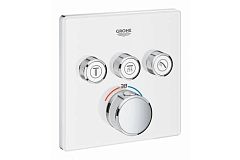 Внешняя часть для термостата Grohe Grohtherm SmartControl 29157LS0 для ванны и душа белая