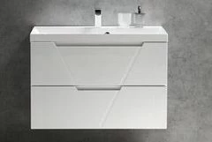 Тумба с раковиной BelBagno Vittoria 90 Bianco Lucido