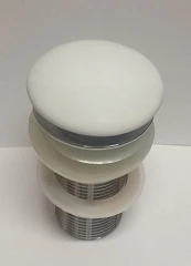 Донный клапан CeramaLux RD002 без перелива белый