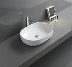 Накладная раковина CeramaLux N 9026В 47,5*34 Накладная раковина CeramaLux N 9026В 47,5*34