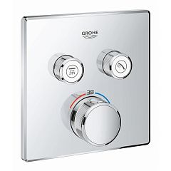 Внешняя часть для термостата Grohe Grohtherm SmartControl 29124000 для ванны и душа хром