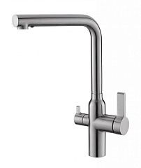 Смеситель BelBagno BB-LAM57-IN для кухни с функцией подключения фильтра, нержавеющая сталь, сатин Смеситель BelBagno BB-LAM57-IN для кухни с функцией подключения фильтра, нержавеющая сталь, сатин