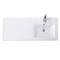 Мебельная раковина BelBagno BB1200/480-LV-MR-R 120*48*15,6 R (приобретается в комплекте с тумбой)