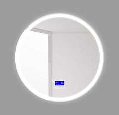 Зеркало BelBagno SPC-RNG-800-LED-TCH-RAD 80 с bluetooth, радио, цифровым термометром