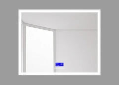 Зеркало BelBagno SPC-GRT-1000-800-LED-TCH-RAD 100*80 с bluetooth, радио, цифровым термометром