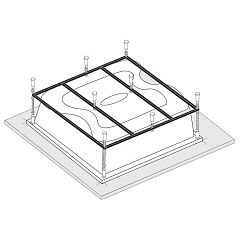 Каркас к ванне VagnerPlast Helios 194*170 (приобретается в комплекте с ванной)