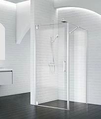 Душевой уголок BelBagno MARMI-AH-1-80/90-C-Cr 80*90*195 L/R без поддона