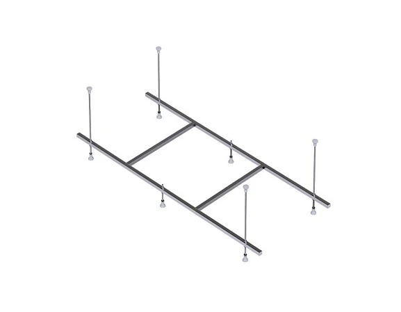 Сборный каркас к ванне Aquatek Ника 160см (шпильки) (приобретается в комплекте с ванной)