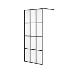 Душевая перегородка Niagara Nova Walk-in NG-685-10 BLACK 100х195 L/R Душевая перегородка Niagara Nova Walk-in NG-685-10 BLACK 100х195 L/R
