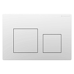 Клавиша смыва Terminus Classic 82K24х16W квадрат белая