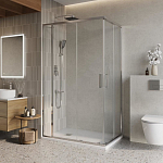 Душевой уголок BelBagno Luce LUCE-AH-21-150/90-C-Cr 150*90*195 без поддона