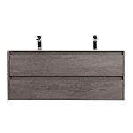 Тумба под раковину BelBagno Kraft 120 с двумя ящиками Cemento Grigio