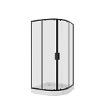 Душевое ограждение Niagara Nova NG-6807-08 BLACK 100*100*190 без поддона Душевое ограждение Niagara Nova NG-6807-08 BLACK 100*100*190 без поддона