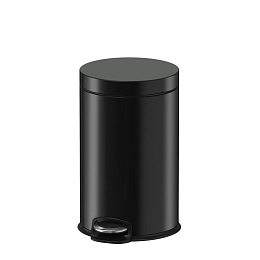 Педальное ведро WeltWasser Erfie BL 8L черный