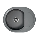 Кухонная мойка Omoikiri Sakaime 60*47 гранитная крошка Leningrad Grey с крылом Кухонная мойка Omoikiri Sakaime 60*47 гранитная крошка Leningrad Grey с крылом