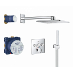 Душевой комплект Grohe SmartControl 34712000 со смесителем хром Душевой комплект Grohe SmartControl 34712000 со смесителем хром
