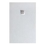 Душевой поддон BelBagno Uno TRAY-MR-UNO-AH-140/90-35-W-CR 140*90*3,5 белый с сифоном с декоративной накладкой Душевой поддон BelBagno Uno TRAY-MR-UNO-AH-140/90-35-W-CR 140*90*3,5 белый с сифоном с декоративной накладкой