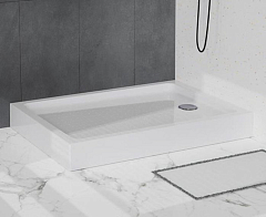 Душевой поддон BelBagno TRAY-BB-AH-120/100-15-W 120*100*15 с сифоном