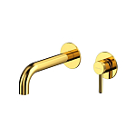 Смеситель Whitecross Y Gold Y1216GL для раковины скрытый монтаж золото Смеситель Whitecross Y Gold Y1216GL для раковины скрытый монтаж золото