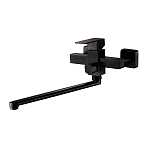 Смеситель Haiba HB22803-7 универсальный черный матовый Смеситель Haiba HB22803-7 универсальный черный матовый