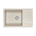Кухонная мойка Paulmark Verlass PM317850-BE 78*50 с крылом бежевая Кухонная мойка Paulmark Verlass PM317850-BE 78*50 с крылом бежевая
