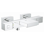 Термостат Grohe Grohtherm Cube 34497000 для ванны и душа без душевых аксессуаров хром Термостат Grohe Grohtherm Cube 34497000 для ванны и душа без душевых аксессуаров хром