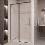 Набор фурнитуры и профиля Vincea Stella KD-VDS-1ST150GM для душевых ограждений вороненая сталь