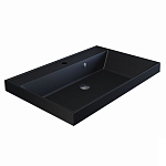 Встраиваемая раковина Uperwood Classic Quartz 70*45 черная матовая, космос Встраиваемая раковина Uperwood Classic Quartz 70*45 черная матовая, космос