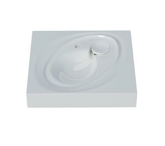 Раковина Stella Polar Пальмира 60*55 белая для установки над стиральной машиной