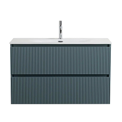 Тумба с раковиной BelBagno Uno-Mini 100 голубая матовая Тумба с раковиной BelBagno Uno-Mini 100 голубая матовая