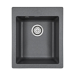 Кухонная мойка Paulmark Kante PM104249-DG 41,5*49 графит Кухонная мойка Paulmark Kante PM104249-DG 41,5*49 графит