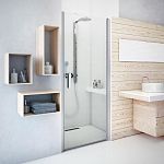 Душевая дверь в нишу Roth Tower Line TCN1 90*200 профиль глянцевый хром без поддона Душевая дверь в нишу Roth Tower Line TCN1 90*200 профиль глянцевый хром без поддона