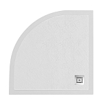 Душевой поддон BelBagno Uno TRAY-MR-UNO-R-90-550-35-W-CR 90*90*3,5 белый с сифоном и декоративной накладкой Душевой поддон BelBagno Uno TRAY-MR-UNO-R-90-550-35-W-CR 90*90*3,5 белый с сифоном и декоративной накладкой