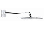 Верхний душ Grohe Rainshower F-series 26259000 с кронштейном хром Верхний душ Grohe Rainshower F-series 26259000 с кронштейном хром