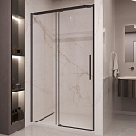 Набор фурнитуры и профиля Vincea Stella KD-VDS-1ST160B для душевых ограждений черный матовый