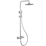 Душевая стойка ABBER Wasser Kreis AF8160 с термостатом без излива, хром Душевая стойка ABBER Wasser Kreis AF8160 с термостатом без излива, хром