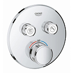 Внешняя часть для термостата Grohe Grohtherm SmartControl 29119000 для ванны и душа хром Внешняя часть для термостата Grohe Grohtherm SmartControl 29119000 для ванны и душа хром