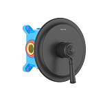 Смеситель Aquatek Классик AQ1566MB для душа (внешняя и скрытая часть), матовый черный Смеситель Aquatek Классик AQ1566MB для душа (внешняя и скрытая часть), матовый черный