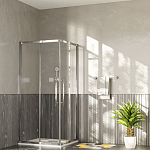 Душевой уголок Esbano Flex ESF-90D1+100D2-C 100*90*195 L/R без поддона