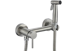 Гигиенический душ со смесителем Olive’s Akero AK11135 нержавеющая сталь