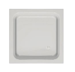 Душевой поддон Kolpa-san Quat Pearl 80*80*24 с панелью
