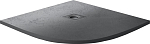 Душевой поддон RGW Stone Tray 90*90*2,5 четверть круга графит Душевой поддон RGW Stone Tray 90*90*2,5 четверть круга графит