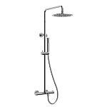 Душевая стойка Raiber Graceful RP-007 с термостатом хром Душевая стойка Raiber Graceful RP-007 с термостатом хром