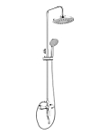 Душевая стойка OneLife P01-911cr с изливом хром Душевая стойка OneLife P01-911cr с изливом хром